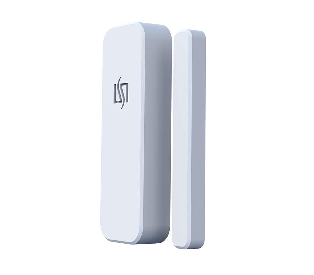HTZSAFE Wireless Door/Window Magnetic Sensor Alarm-600 Feet Long Wireless Transmission Range-35 Classic Melodies Optional,4 Volume Levels & LED