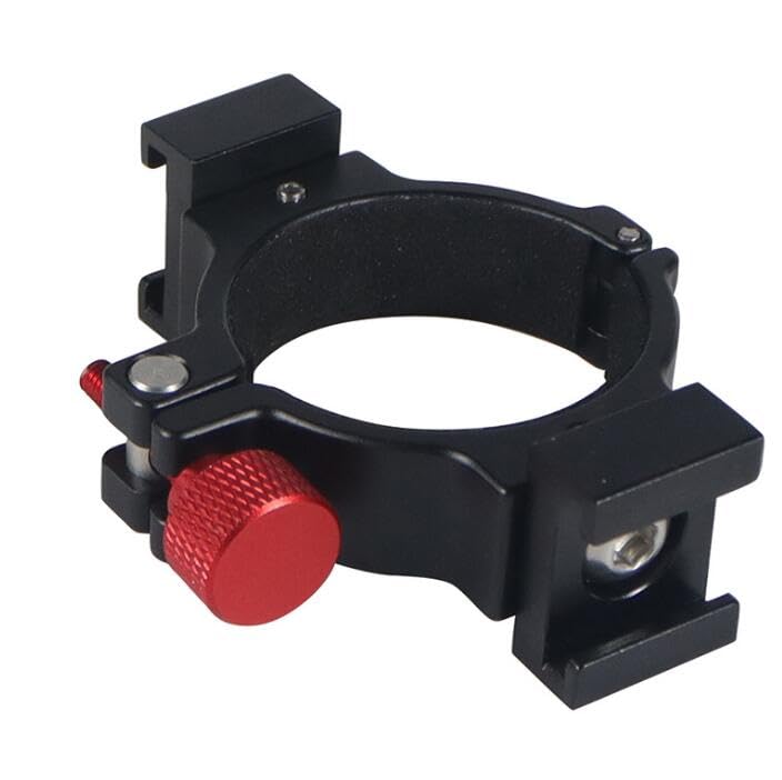 Coyktonty Extension Bracket/Hot Shoe Adapter for Osmo Mobile 8/Osmo Mobile 7 Pro/7/Mobile 6/OM 5 Shoe Bracket Connectable Fill Light Microphone