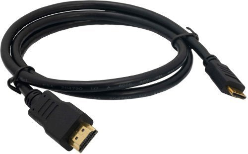 MPF Products Mini C HDMI Cable Cord Replacement Compatible with Select Fuji Fujifilm Finepix Digital Cameras (Compatible Models Listed in The