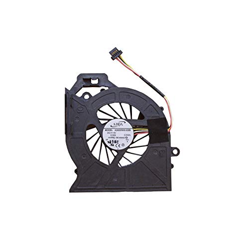 Z-one Fan Replacement for HP Pavilion DV6 DV7 DV6-6000 DV6-6100 DV6-6200 Series CPU Cooling Fan 4-Wires 4-pins AD6505HX-EEB DC5V 0.50A (CASA)
