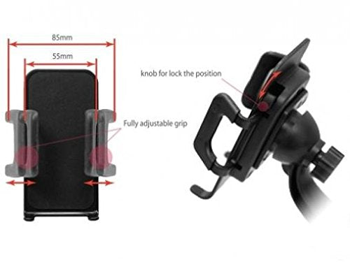Car Mount Windshield Holder Glass for Stylo 5 Phone, Cradle Swivel Dock Suction Stand Compatible with LG Stylo 5