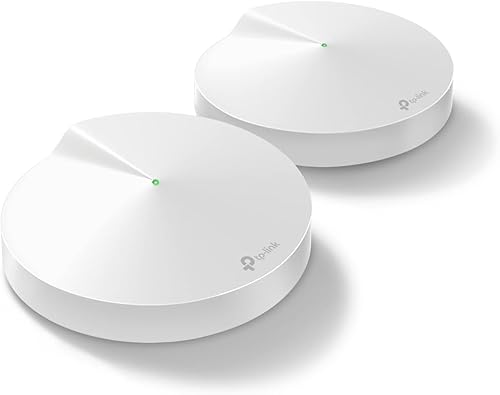 TP-Link Deco Mesh WiFi System(Deco M5) -Up to 3,800 sq. ft. Whole Home Coverage and 60+ Devices, WiFi Router/Extender Replacement, Parental Controls