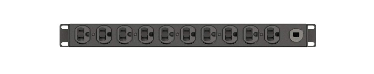 Vertiv Geist Basic Rack PDU - Data Center Power Distribution Unit - 15A| (10) NEMA 5-15R| 5-15P| 1.4kW| Rack PDU (VP9562)