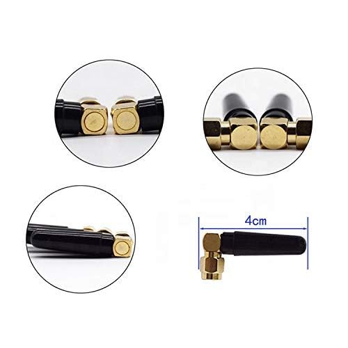 2.4Ghz 5GHz 5.8G Omnidirectional Small WiFi Bluetooth Mini RP SMA Antenna Dual Band Antenna for Router, WiFi Booster, PC USB Adapter Security IP