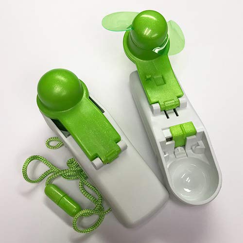 Par Golf Supply Flip Fan, Hand held (Lime Green)