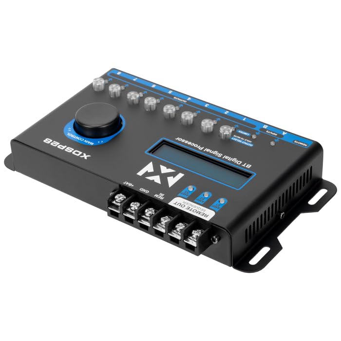 NVX 8-Channel X-Series 15 Band Parametric EQ Digital Signal Processor (DSP)