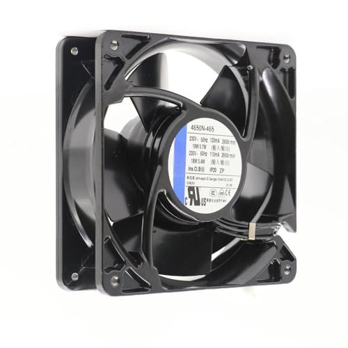 4650N-465 Ebm Papst Fan 230V 18/19W 12038 120x120x38mm Axial Fan for Cabinet/Charing Pile