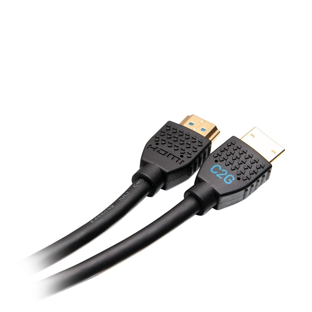 C2G 6ft Premium High Speed HDMI Cable with Ethernet - 4K 60Hz - 6 ft HDMI A/V Cable for Audio/Video Device, Home Theater System, Network Device