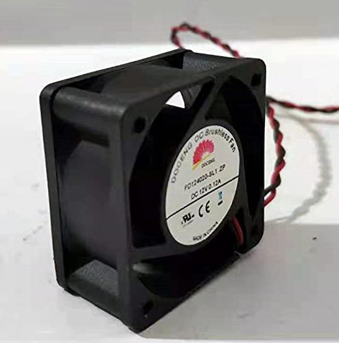 FD124020-SL1 ZP DOCENG 12V 40mm Fan, 12V 0.12A 4020 Server Fan