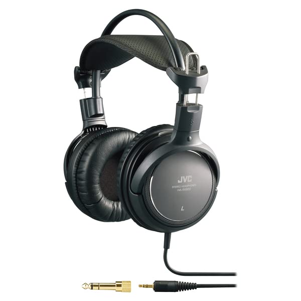 JVC HARX900 Dynamic Sound High-Grade Full-Size Headphones, Black