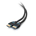 C2G 6ft Premium High Speed HDMI Cable with Ethernet - 4K 60Hz - 6 ft HDMI A/V Cable for Audio/Video Device, Home Theater System, Network Device