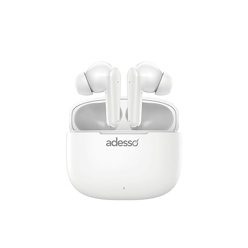 ADESSO Xtream T1 Bluetooth Wireless Earbuds and Built-in Microphone