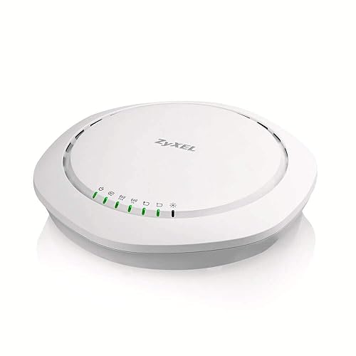ZyXEL WiFi Access Point Dual Band 802.11ac PoE [2x2] with Smart Antenna for High-Density Environments [WAC6502D-S]
