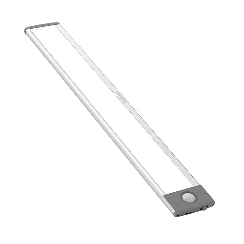LEPOTEC 54 LED Under Cabinet Light, Pantry, Camper/Caravan, 2500mAh Rechargeable Wireless Motion Sensor Closet Light, Ultra Thin, Glare-Free Lighting