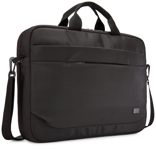 Case Logic Advantage 15.6" Attaché-Black, 15.2 x 1.2 x 10.4 in