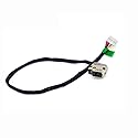 Fleshy Leaf DC Power Jack Harness Cable Replacement for HP 14-AX 17-G 17-S 799750-F23 799750-S23 799750-T23 799750-Y23