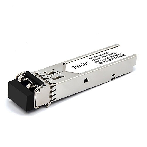 Jeirdus for Cisco GLC-SX-MMD GLC-SX-MM SFP-GE-S, Gigabit SFP SX Transceiver, 1000Base-SX, MMF, 850nm, 550m