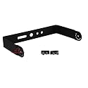 RuggedGrade Flood Mount for NextGen III Series - LED Parking Lot Lights - Fits 300W-500W - Pack of 2 - Black Housing - Outdoor Lighting Accessory