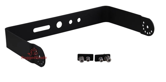 RuggedGrade Flood Mount for NextGen III Series - LED Parking Lot Lights - Fits 300W-500W - Pack of 2 - Black Housing - Outdoor Lighting Accessory