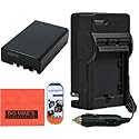 D-LI109 Battery and Battery Charger for Pentax K-R, K-S1, K-S2, K-30, K-50, K-70, K-500 Digital SLR Digital Camera