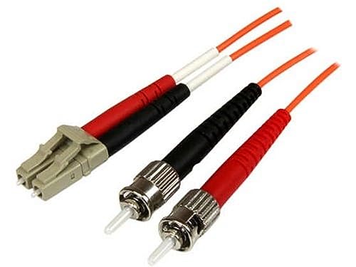 StarTech 3m OM2 Multimode Fiber, LC to ST, Plenum (50FIBPLCST3)