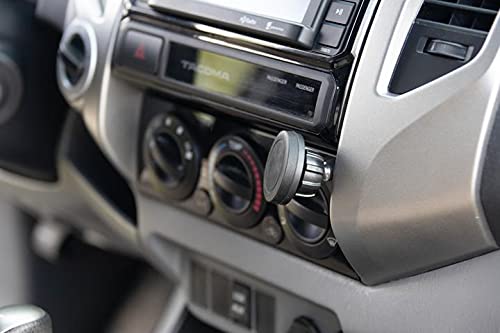 Course Motorsports DirectFit Phone Mount - Magnetic or Wireless Charging for Toyota Tacoma (2005-2015) Compatible with All Phones (Magnetic Charging
