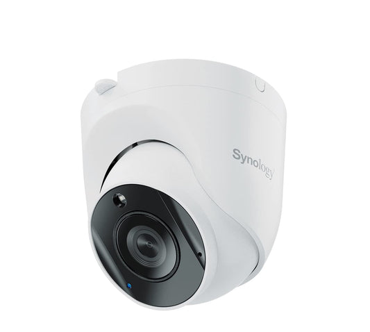 IP Camera Synology TC500 (Dome IP Camera 2880 x 1620/ PoE/ IP67 Compatible/Night Vision Performance: 30 m/SynologyNAS Only)