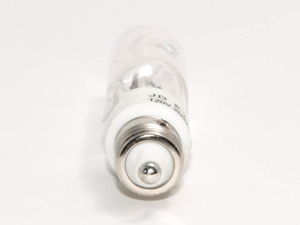 Bulbrite Halogen T4 Q250CL/MC 120-Volt Halogen JD Type Mini-Candelabra E11 Bulb,250-Watt,Clear