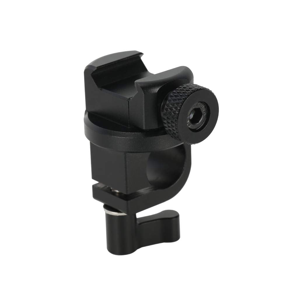 NICEYRIG Quick Release NATO Lock Clamp to 15mm Rod Rail Clamp for DSLR Camera Rig Follow Focus, Microphone, Monitor - 427