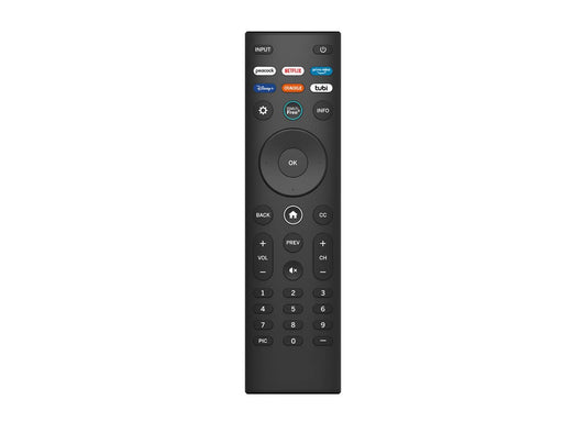 Amtone XRT140 Universal Replacement Remote Control for VIZIO All LED LCD HD 4K UHD HDR Smart TVs with Netflix Dis+ Crackle Tubi Apps for D24FF1