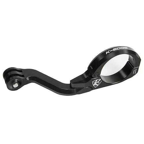 K-Edge | Go Big Handlebar Mount | GoPro Style Mount Compatible | Fits 31.8mm Diameter Bars