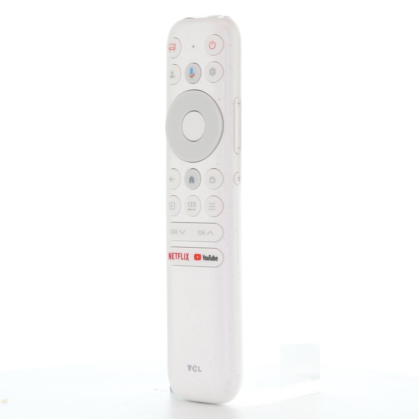Dan's Originals RC902N / FER1 TV Remote Control with Voice for TCL NXTVISION Google Tv's | White | Netflix | YouTube - G0401-000232