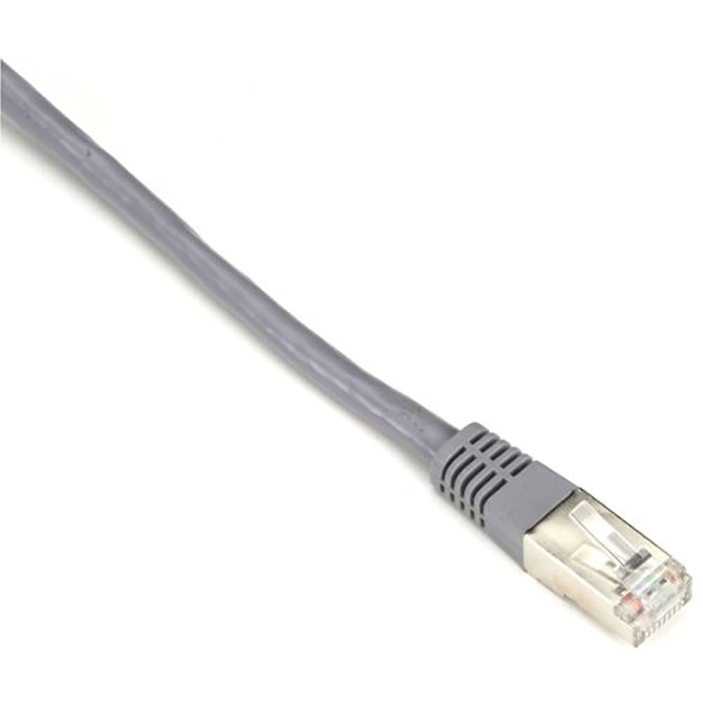 Black Box CAT5E 100MHZ STR FUTP PVC MLD SLM GY 2FT
