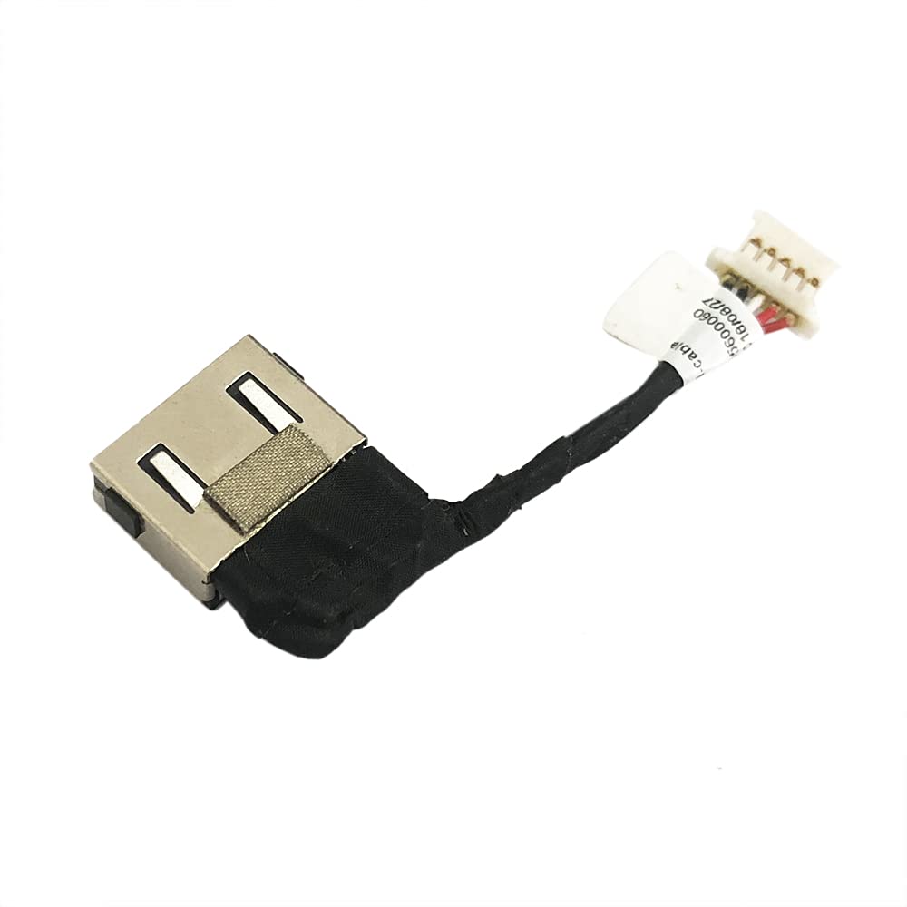 GinTai DC Power Jack Cable Charging Port Replacement for Lenovo ThinkBook 13s-IWL 20R9?14s-IWL 20RM?ThinkBook 13s-IML 20RR?14s-IML 20RS?CHROMEBOOK