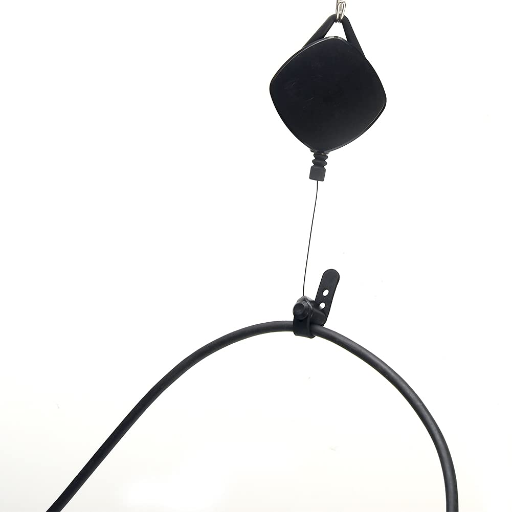 CALIDAKA VR Cable Management 3Packs Retractable Ceiling Pulley System Compatible with Oculu-s Rift S/Ps Vr/Viv E for Oculu-s Ques-t 2 VR Accessories