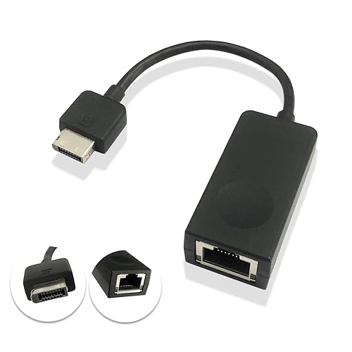 GinTai Ethernet dongle RJ45 Adapter Cable 4X90Q84427 for Lenovo Thinkpad X280,X390,X390 Yoga,X395,X1 Yoga 4th,5th Gen,X1 Carbon 7th,8th Gen,X13,X13