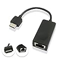 GinTai Ethernet dongle RJ45 Adapter Cable 4X90Q84427 for Lenovo Thinkpad X280,X390,X390 Yoga,X395,X1 Yoga 4th,5th Gen,X1 Carbon 7th,8th Gen,X13,X13