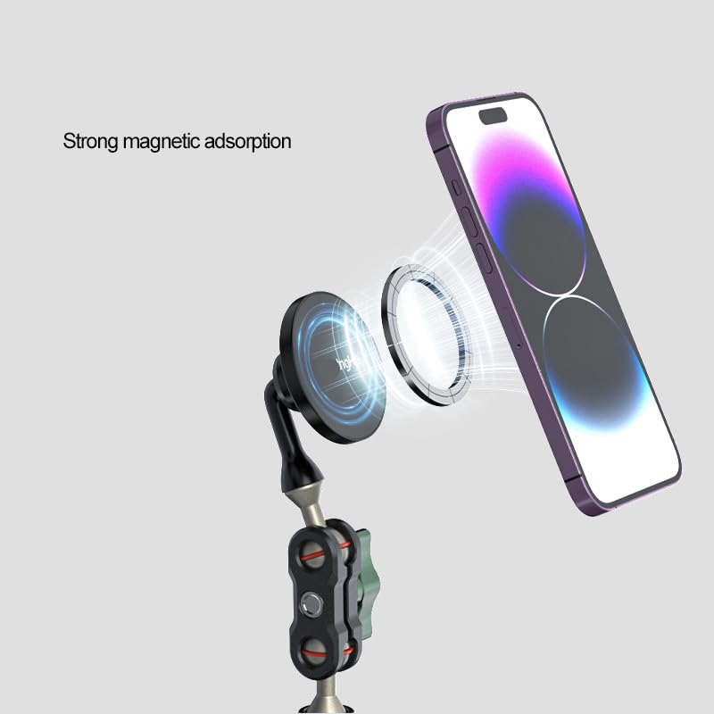 Suction Cup Mount for Go pro Hero Car Windshield Sucker Fitting DJI OSMO Glass Windows Sucking Disc Compatible with Magnetic Cell Mobilephone Holder