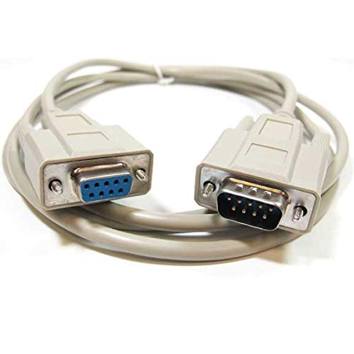 SF Cable, 15 ft DB9 M/F Serial Extension Cable RS232