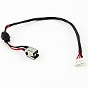 New AC DC Power Jack Port Socket Cable Harness Replacement for Lenovo G570 G575 Y470