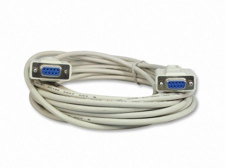 Your Cable Store 25 Foot DB9 9 Pin Serial Port Cable Female/Female RS232