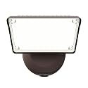 HALO TGS Outdoor Integrated LED Dusk to Dawn-Flood & Security Light Single Square Head Bronze