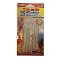 Trisonic Telephone Phone Extension Cord Cable Line Wire, 25', White