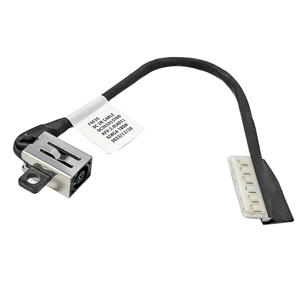Zahara Replacement DC Power Jack Charging Port Cable for Dell Inspiron 15 3501 3502 3505 3593 5593 5594 Inspiron 14 5493 17 3793 Vostro 3500 3405 CN: