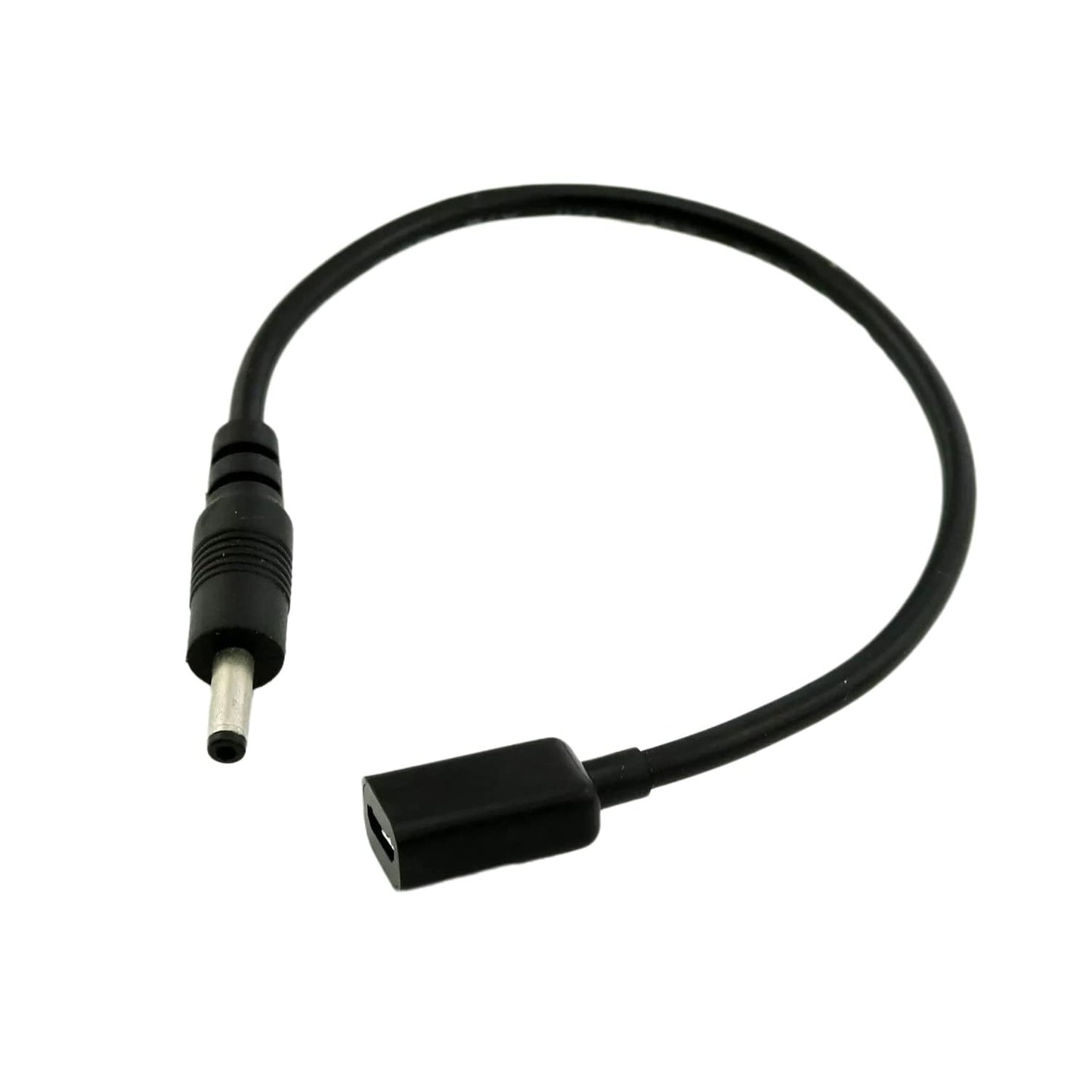 UpperFu 2 Pcs DC Power 3.5mm x 1.35mm Male Plug to Micro USB Female Jack Power Adapter Cable Cord, 5V Power Adapter Cord,Solar Panel