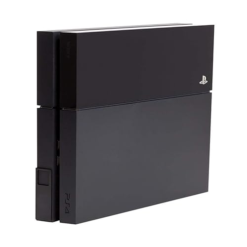 HIDEit Mounts 4 Wall Mount for Original PS4 - Patented in 2016, Made in USA - Black Steel Wall Mount for PS4 Original to Safely Store PS4 Console Near