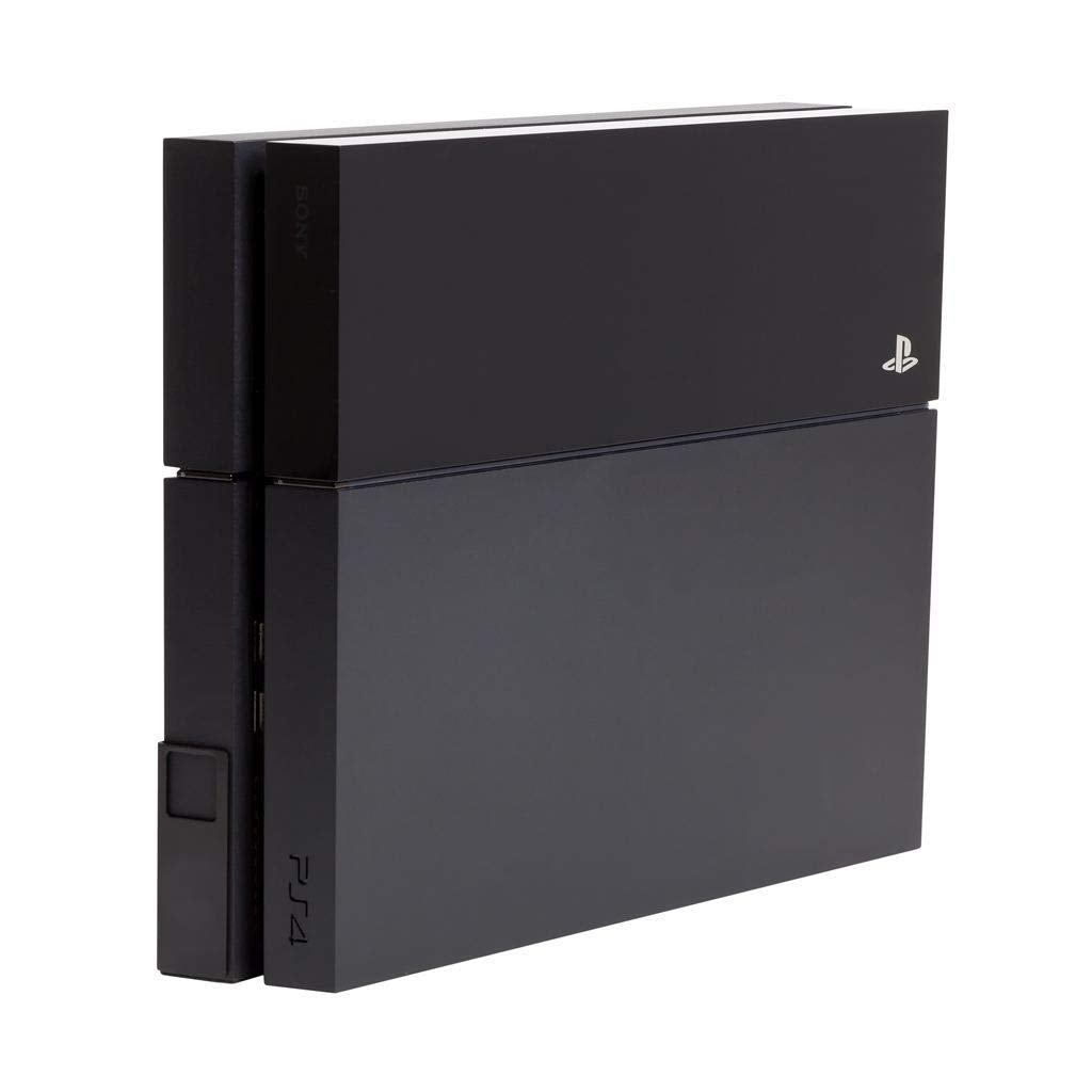 HIDEit Mounts 4 Wall Mount for Original PS4 - Patented in 2016, Made in USA - Black Steel Wall Mount for PS4 Original to Safely Store PS4 Console Near