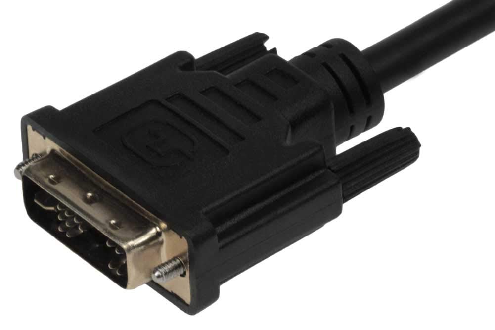 2m DVI-A Male to HD15 VGA Male Analog Video Cable (6.5ft)