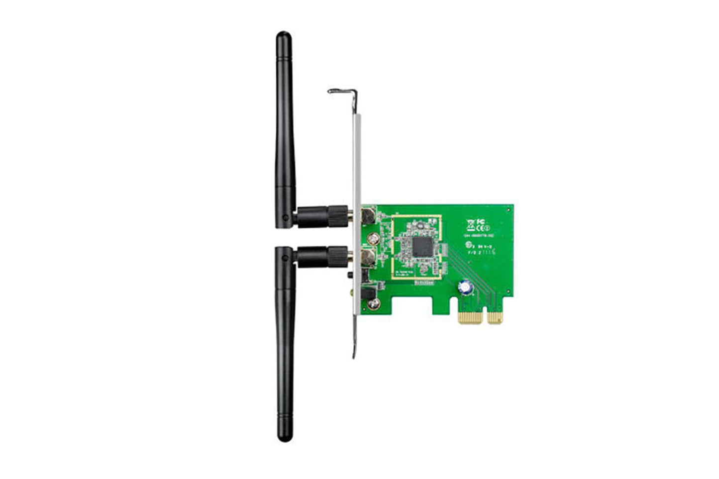 ASUS PCE-N15 300Mbps Wireless-N Network Adapter, PCI-E Interface, Full Height and Low Profile Bracket, WPS Button Support
