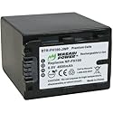 Wasabi Power Battery for Sony NP-FH100 (4600mAh) for Select Models DCR-DVD, DCR-HC, DCR-SR, DCR-SX, HDR-CX, HDR-HC, HDR-SR, HDR-UX, HDR-XR